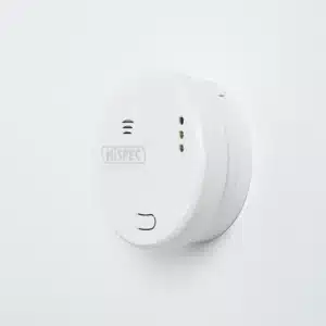 Interconnectable Fast Fix Mains Carbon Monoxide Alarm with 10yr Rechargeable Lithium Battery Back