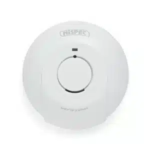 Interconnectable Fast Fix Mains Smoke Alarm with 10yr Rechargeable Lithium Battery Backup
