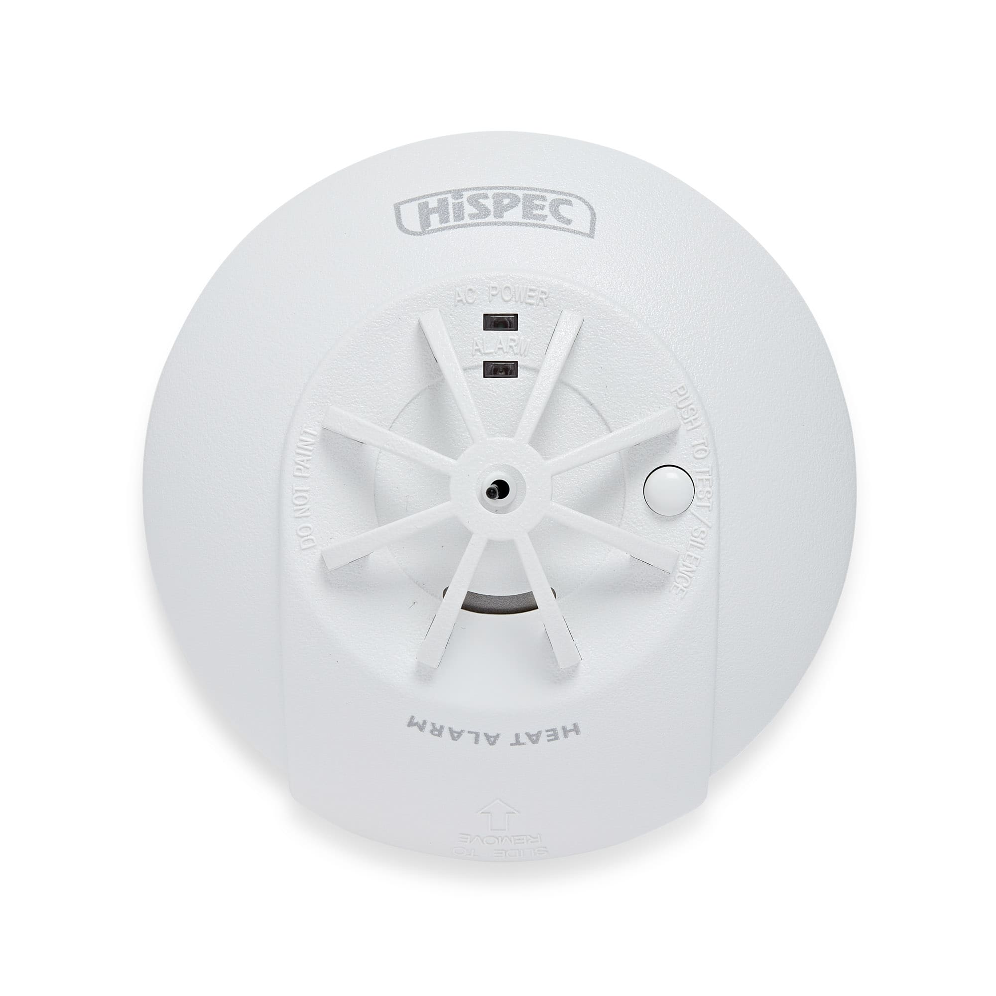 Radio Frequency Mains Heat Alarm with 10yr Rechargeable Lithium Battery Backup RF10-PRO